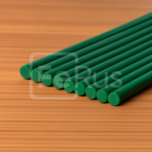 Стержень полиэтиленовый зеленый 70х2000 мм PE 1000 ТУ 22.21.10-011-17152852-2019